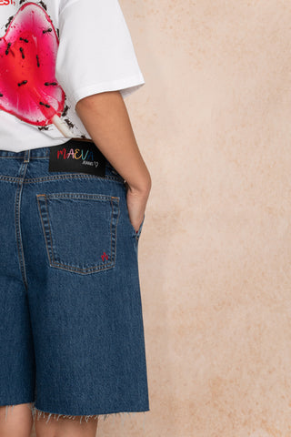 The Raw Edge Denim Bermudas