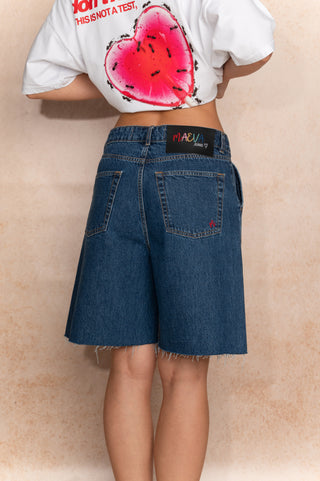 The Raw Edge Denim Bermudas
