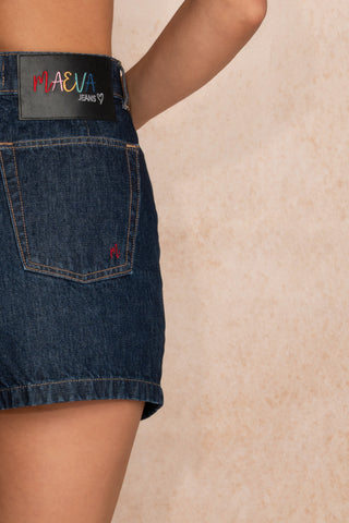 The Classic Denim Shorts Blue