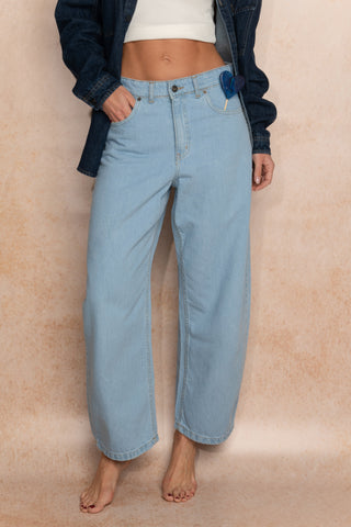 The Bubble Cropped Jean