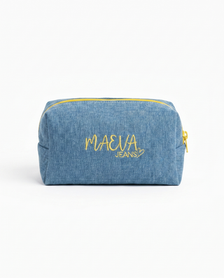 The Flower Makeup Bag Crinolino x Maeva Jeans
